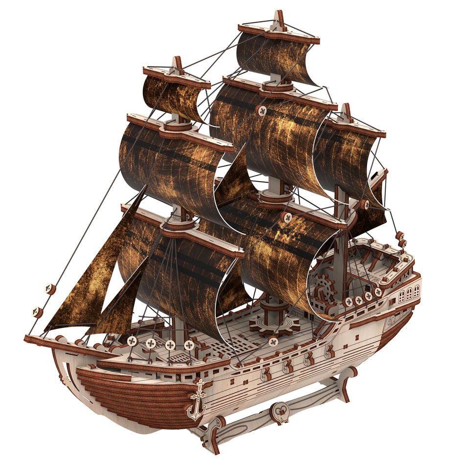 Mr. Playwood Pirate Ship "Mad Treasure" 10111