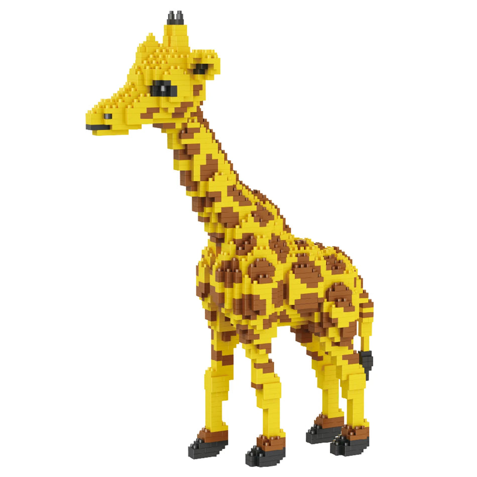 Productfoto van de Balody miniblocks staande giraffe