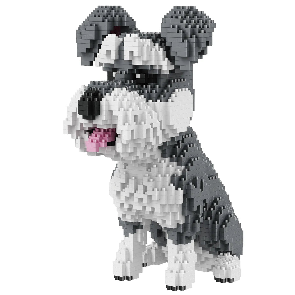 Productfoto van de Balody miniblocks grote schnauzer