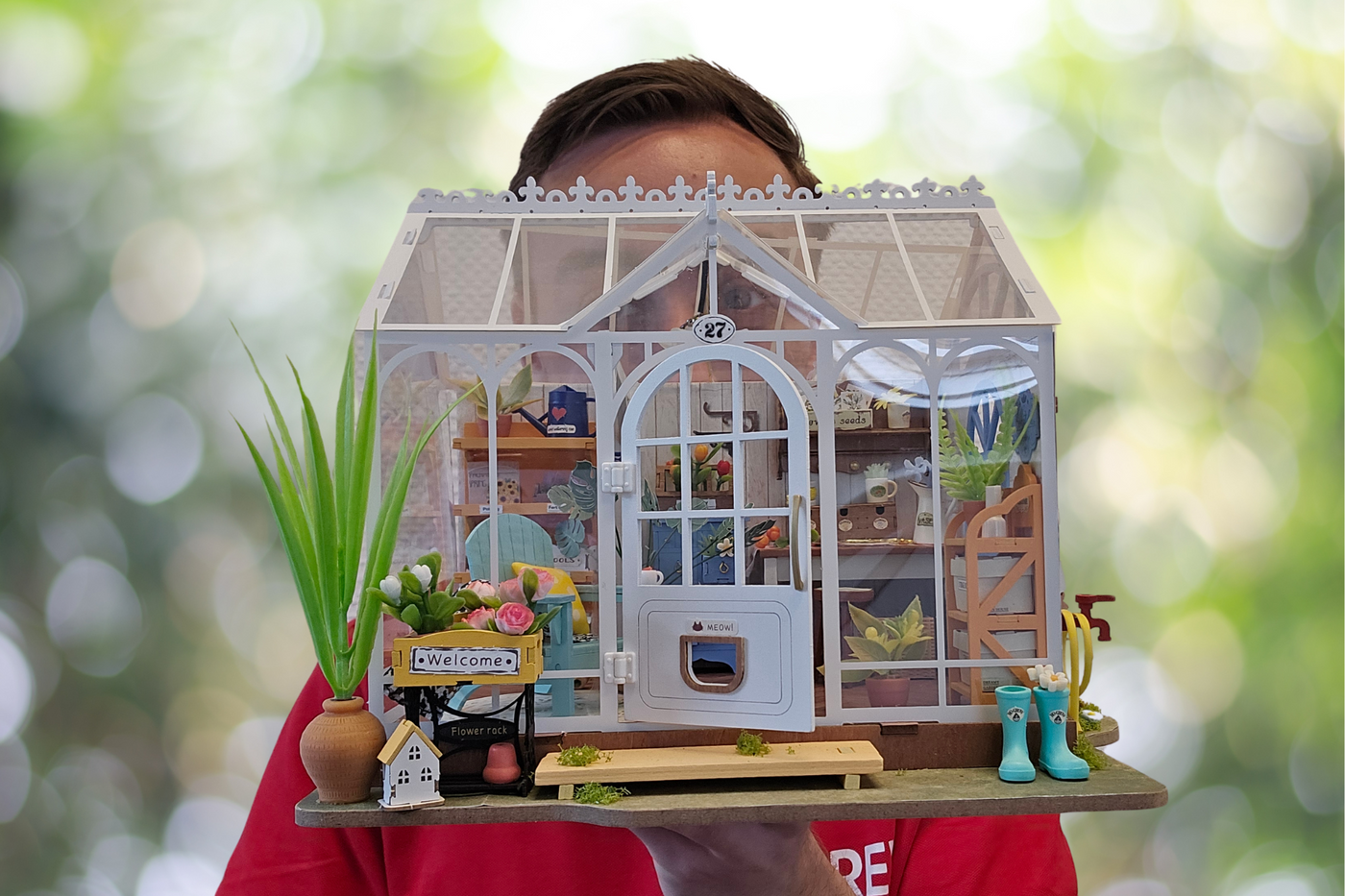 Bouw mee met meester Max, retro fun met het geweldige Dreamy gardenhouse