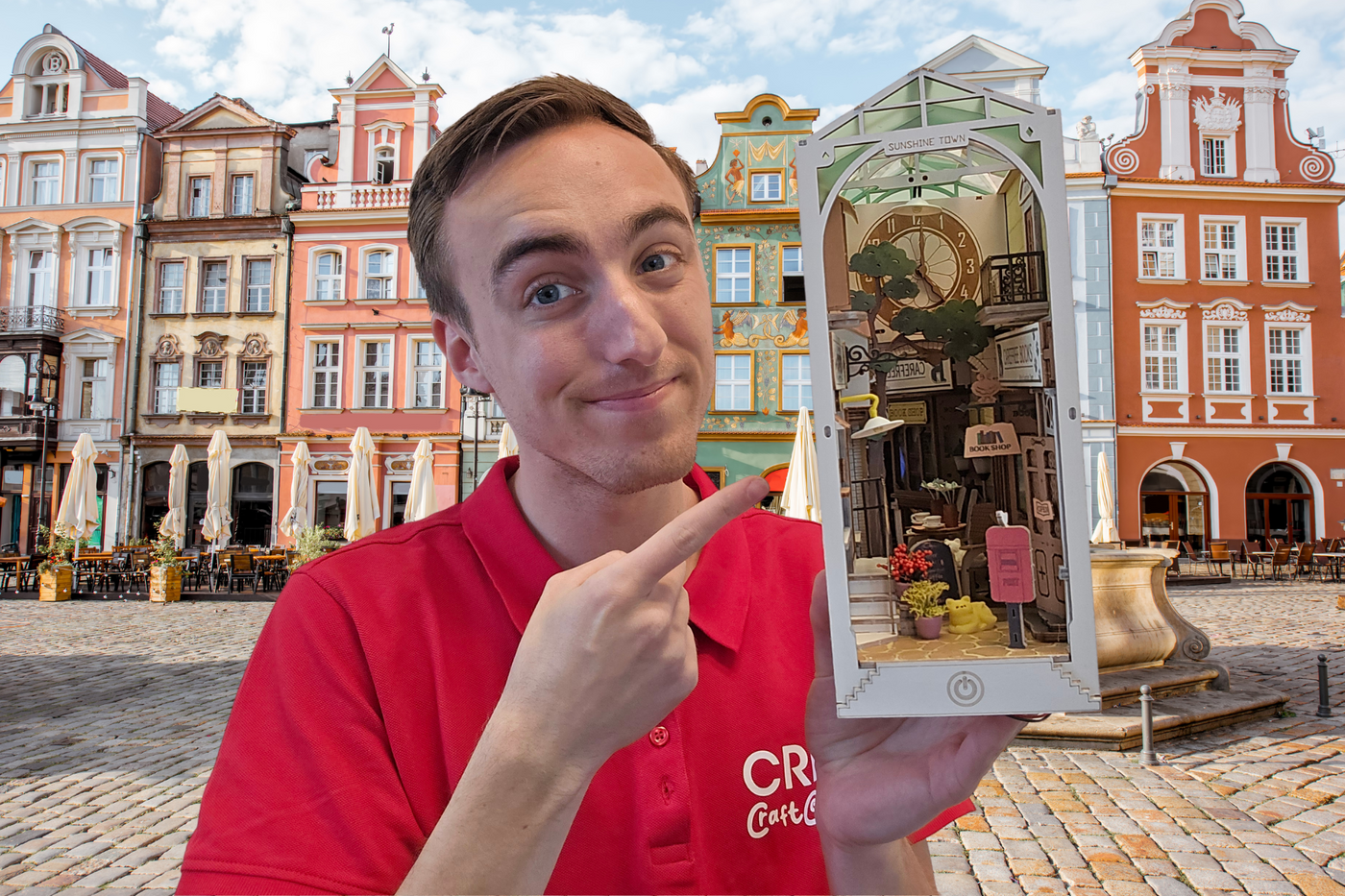 Bouw mee met meester Max! Een zonnetje tussen je boeken? Neem Sunshine town!