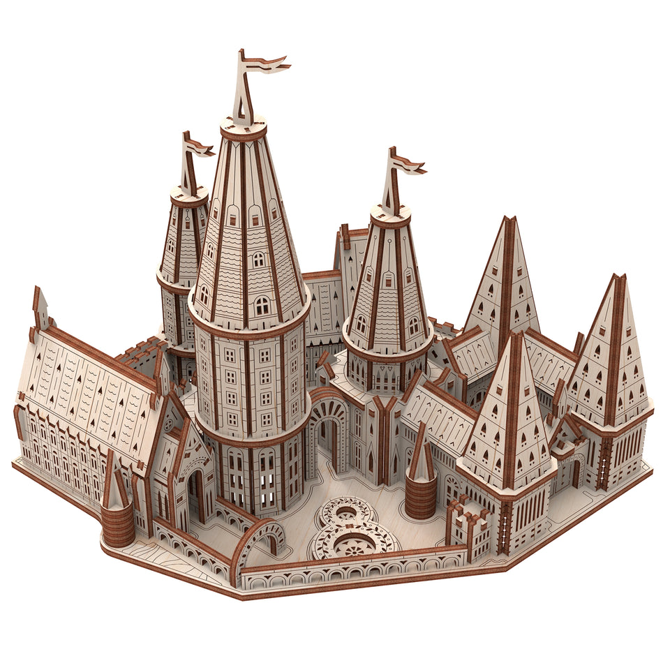 Mr. Playwood Mysterious Castle "School of Witchcraft and Wizardry" 10416