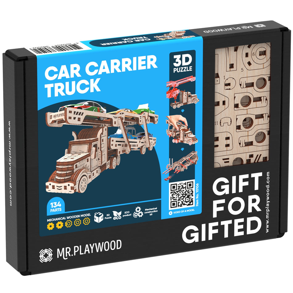 Mr. Playwood Car Carrier Truck 10106