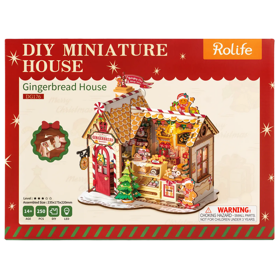 Robotime Gingerbread House DG176