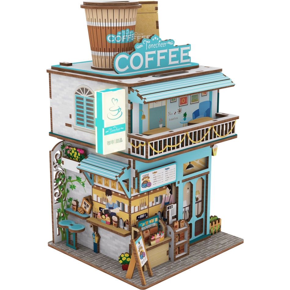 Tonecheer Bureauprullenbak Cape Coffee Shop TQ181