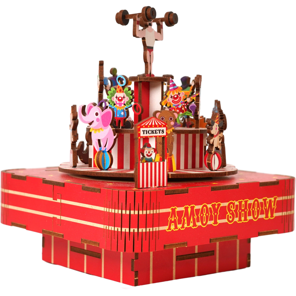 Tonecheer Muziekdoosje Circus Troupe TQ047