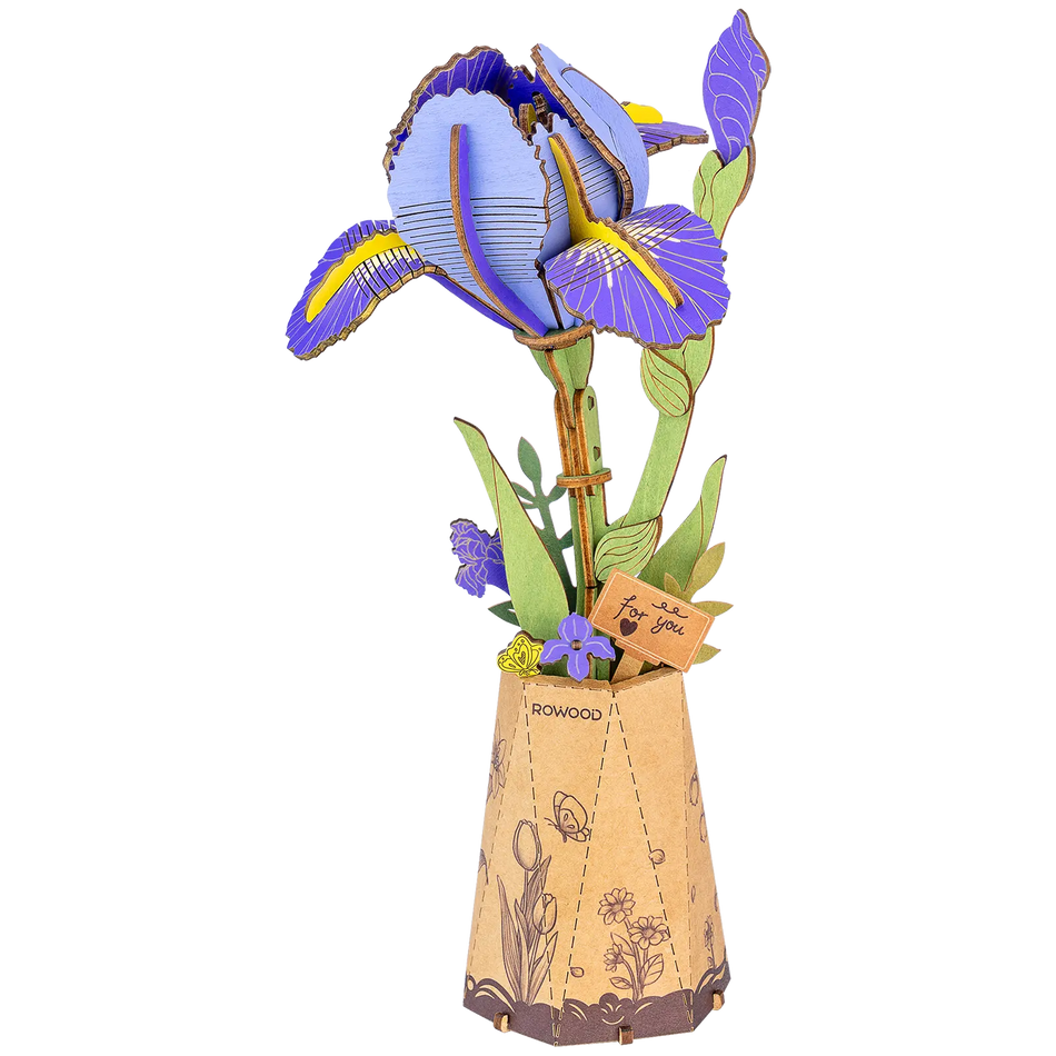 Robotime Purple Iris TW121