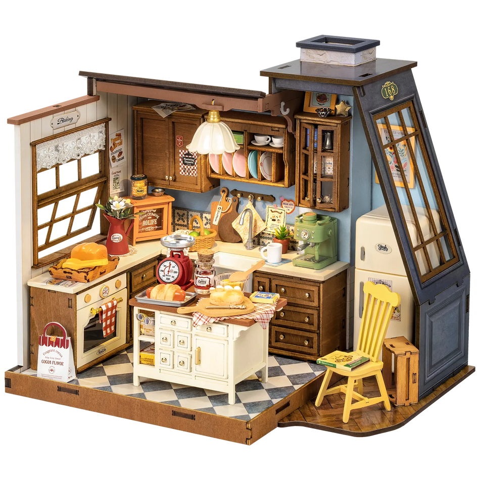 Productfoto van de Robotime Baking Kitchen