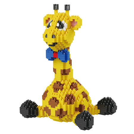 Productfoto van de Balody miniblocks zittende giraffe