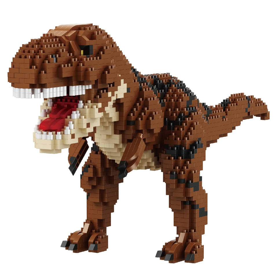 Productfoto van de Balody miniblocks bruine Tyrannosaurus rex